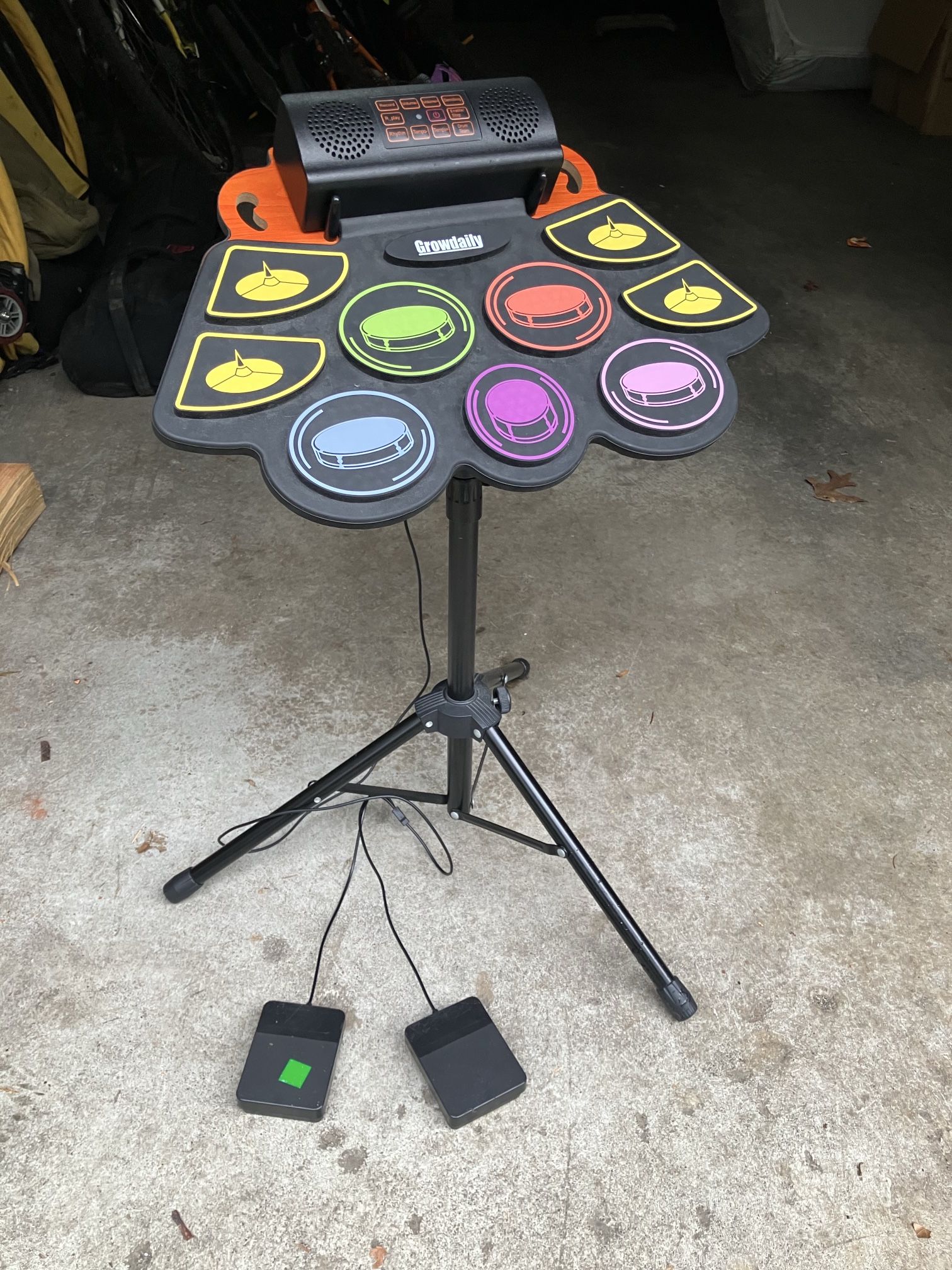 Electric Drum Set For Kids