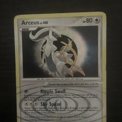 Arceus Pokémon Card
