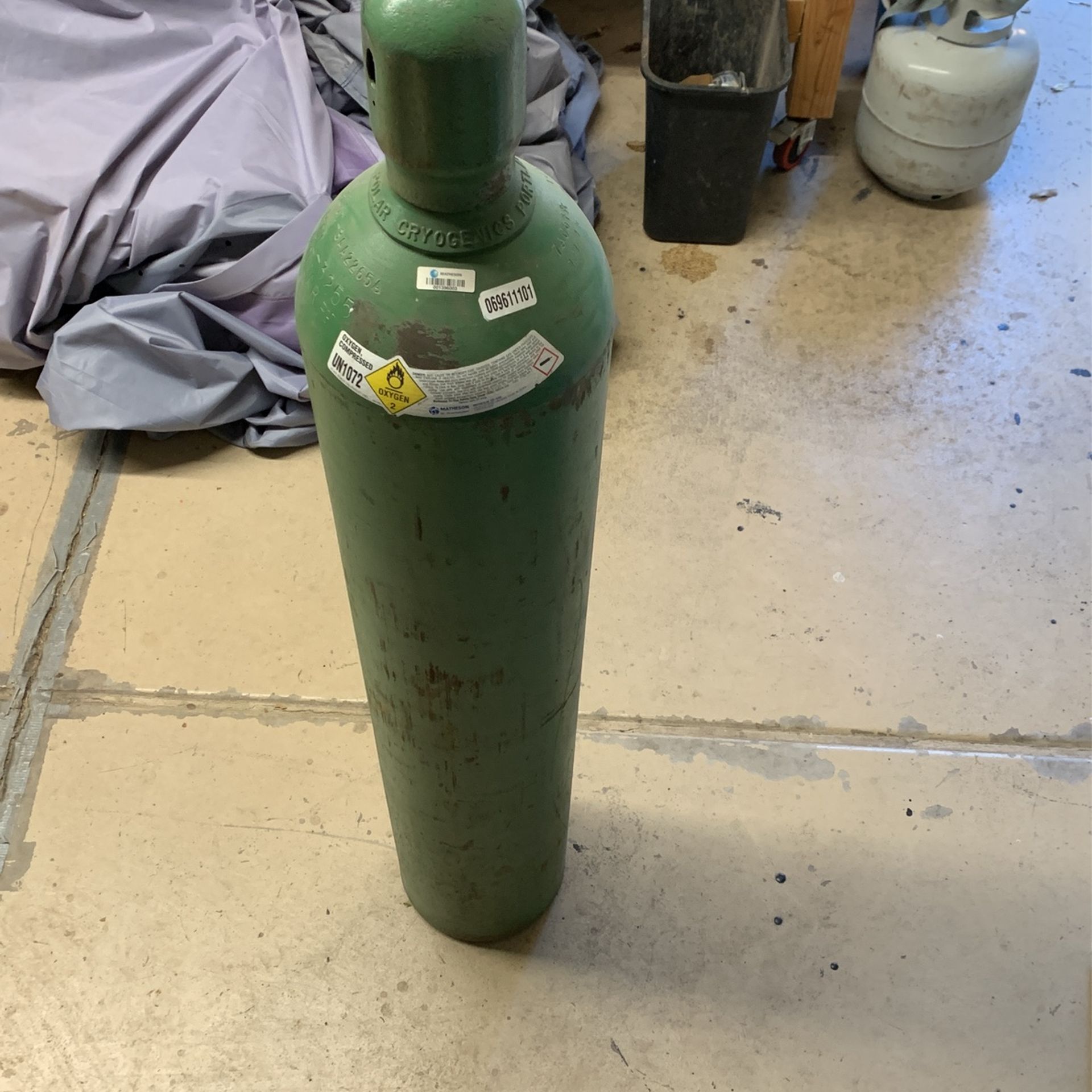 Owner Oxygen K tank