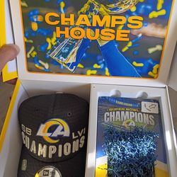 2022 LA RAMS SUPER BOWL BOX $80
