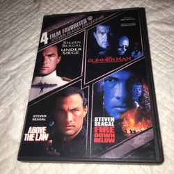4 Film Favorites: Steven Seagal (DVD, 2007, 2-Disc Set)