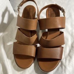Sophia Milano Leather Sandals