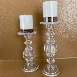 Z Gallery Glass Candlesticks