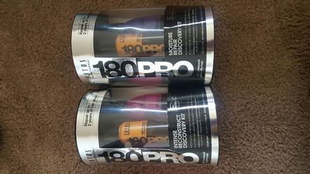 180Pro travel size intense reconstructing kit for damaged hair or moisture repair kit for dry hair