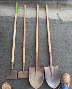 Vintage Tools Floor Bully Scaper Shovel Shovels Garden Gardening