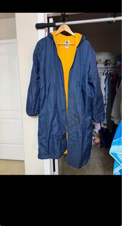 Navy Blue swimming parka