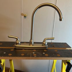 Kitchen Faucet, Light Weight Stainless Steel 