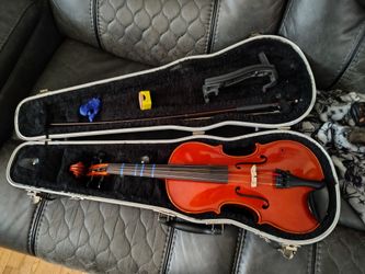 2007 Frederick A Strobel Model ML 85-12 1/2 Size Student Violin 