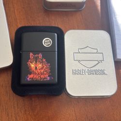 Zippo Harley Davidson Lighter- 2004 Wolf, Model #20689