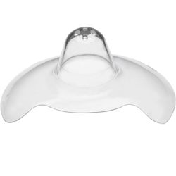 Medela Contact Nipple Shield, 24mm Medium, Nippleshield for Breastfeeding with Latch Difficulties or Flat or Inverted Nipples, Made Without BPA