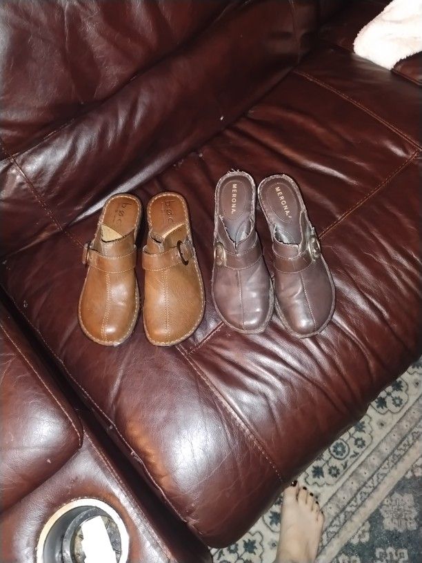 Leather Wedges