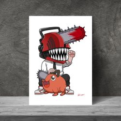 Chainsaw Man Print