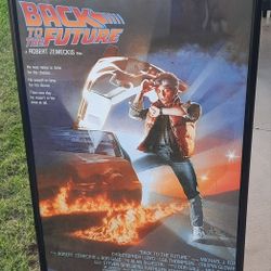 Back To The Future Movie Poster