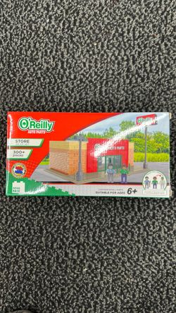 O’Reilly Auto Parts STORE Brick Set - New 300+ Pcs Nova Brix Building NIB Sealed