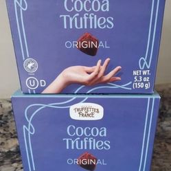 2 France Cocoa Truffles NEW