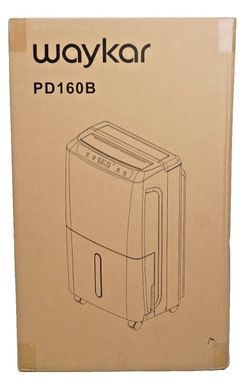 Waykar 2000 Sq. Ft Dehumidifier for Home and Basements, with Auto or Manual Drainage, 0.66 Gallon Water Tank Capacity