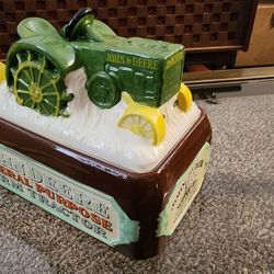 John Deer Tractor Cookie Jar 