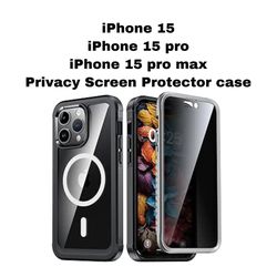iPhone 15 pro max Privacy Screen Protector Magnetic 