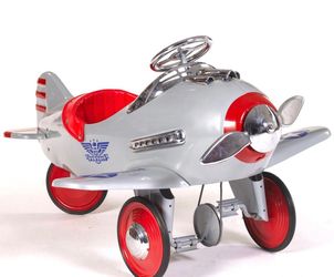 Vintage Kids pedal airplane