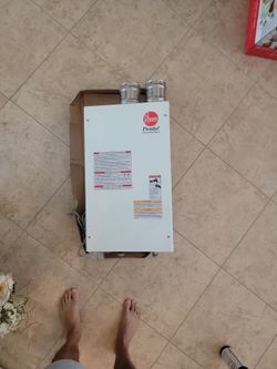 Rheem Pronto Tankless Gas Water Heater