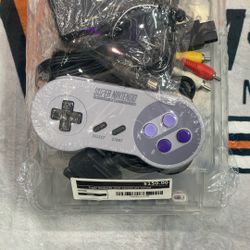 Super Nintendo Clear Console Pre Owned
