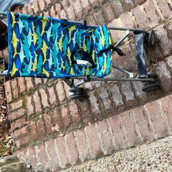 Blue Shark Stroller 