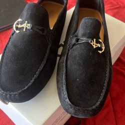 ALDO Men’s Black Driving Loafers / Moccasins – Size 9.5