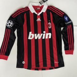 Jersey Soccer Ac Milán Ronaldinho Camiseta Adidas Fútbol Playera Size M