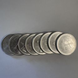 20 Silver Troy Ounce Coins 1980 Casa De Moneda 