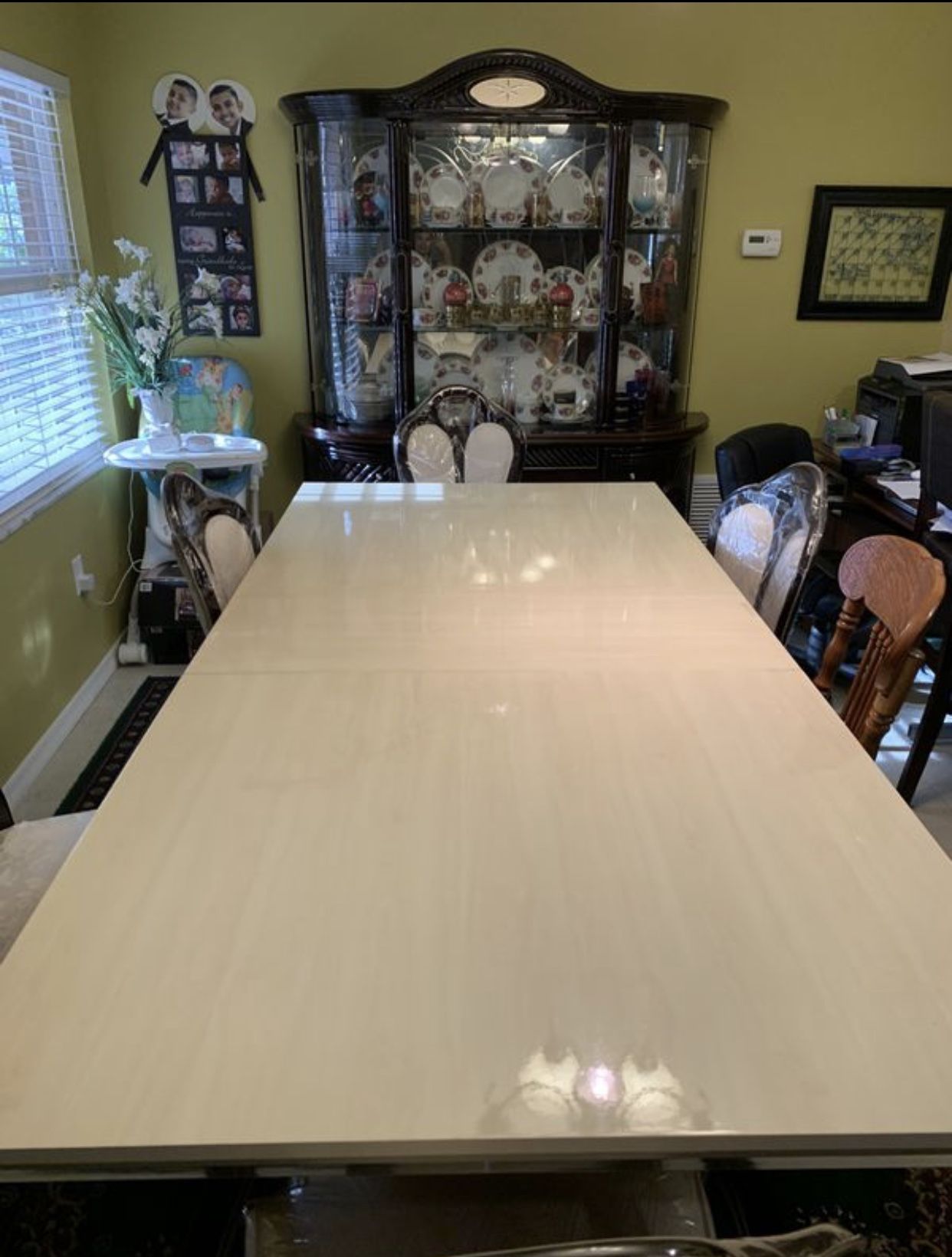 Dinning table solid wood. (Table only)