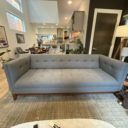 Joybird “Stowe” Sofa – Reserve Ash – 88” Mid-Century Couch – $500