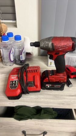3/8 impact Milwaukee works great