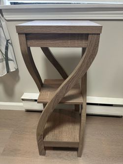 Wooden side table