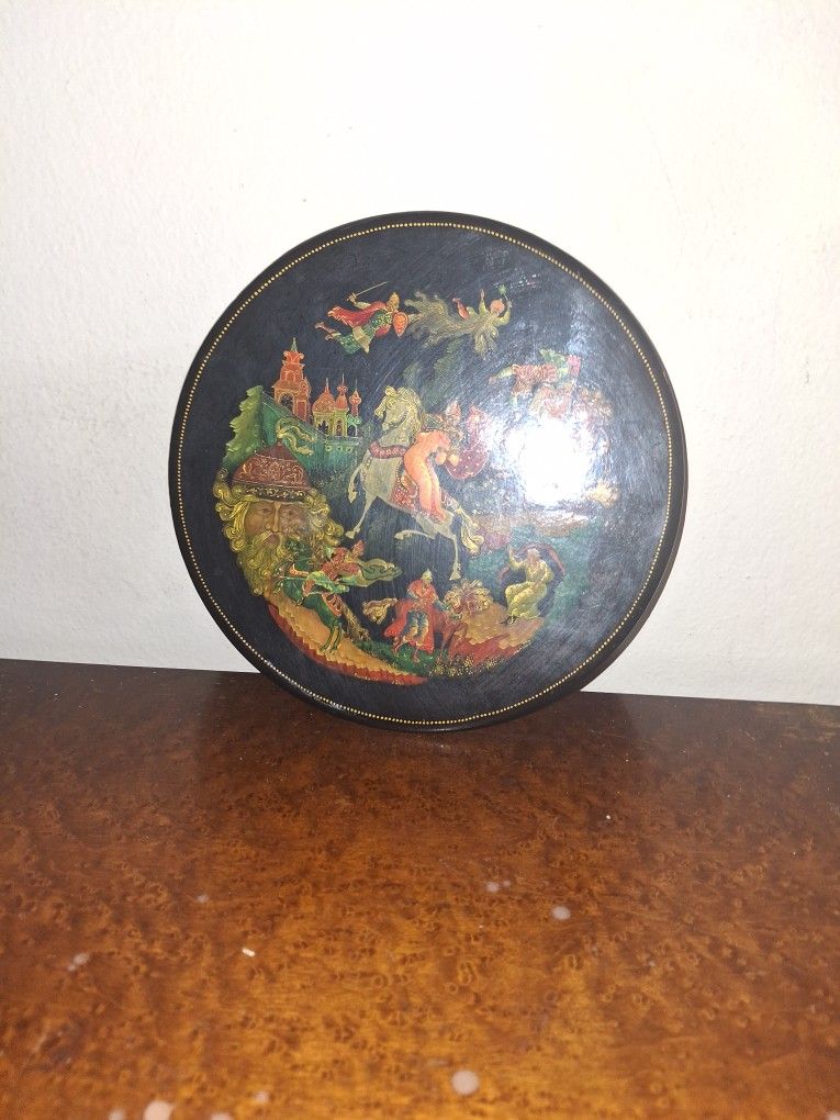 Russian Single Fiber Painting Of Fairy Tale