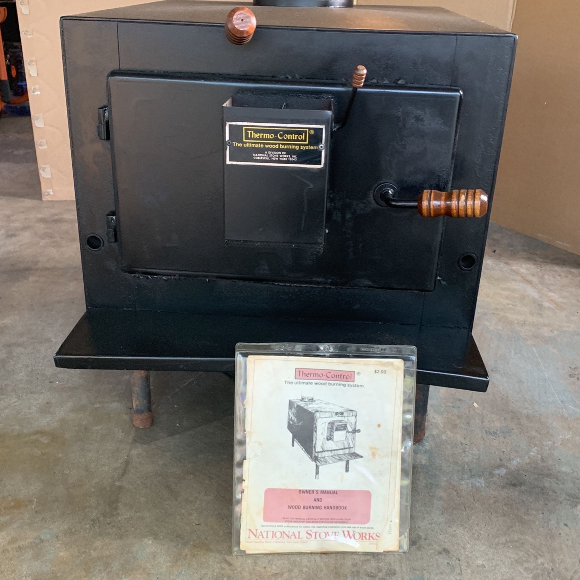 National Stove Works Thermo-Control Wood Stove