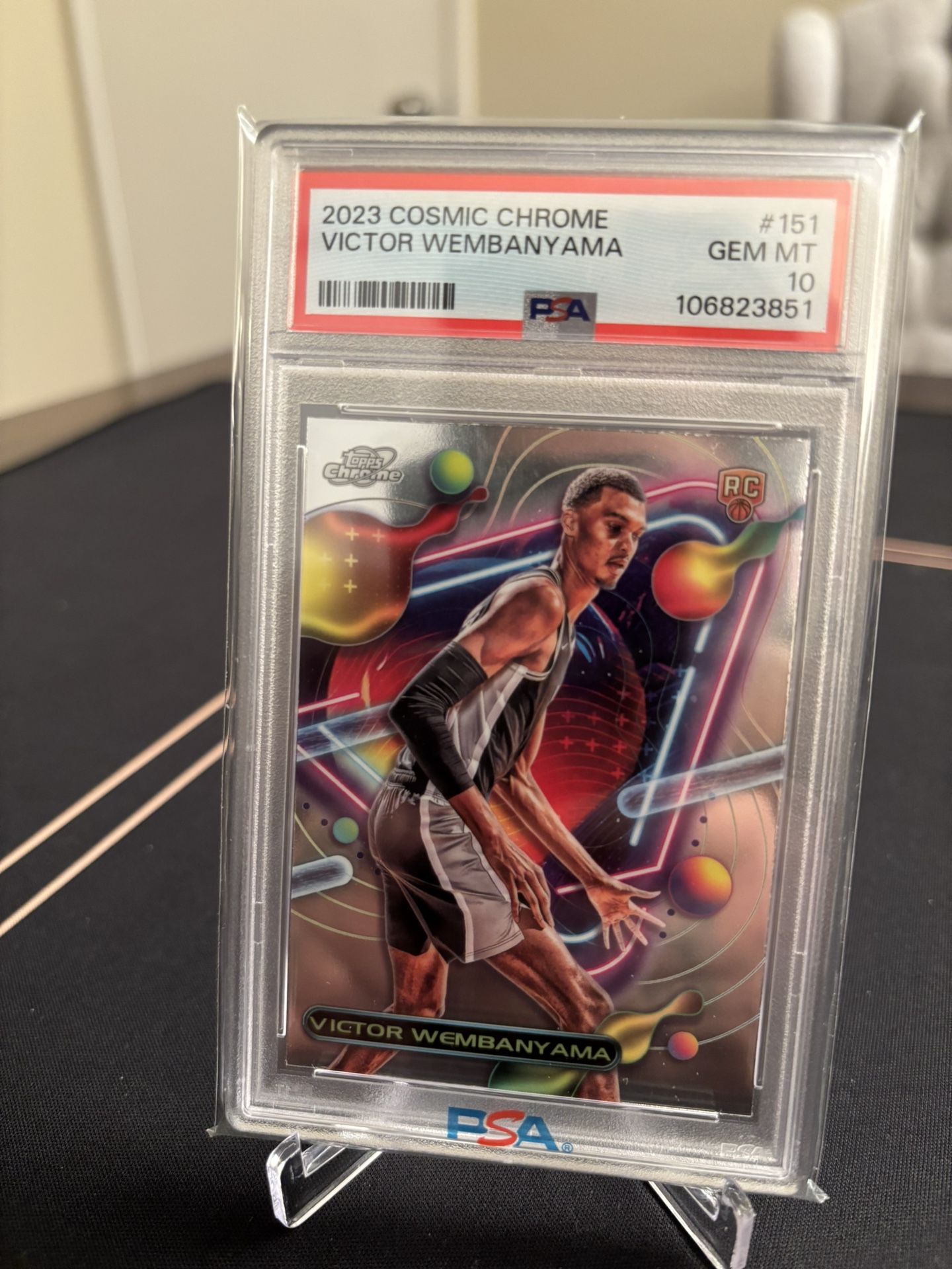 Gem Mint 10 Victor Wembanyama Cosmic