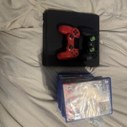 PS4 Games And Controllers 