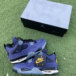 Jordan 4 Retro “Lakers/Imperial Purple” (M)