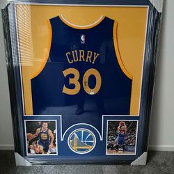 Steph Curry Signed Jersey
