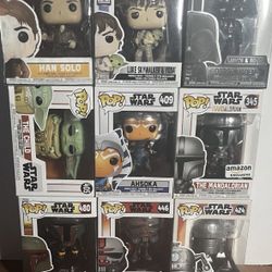 Star Wars Funko Pop Vinyl Figures Lot
