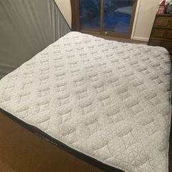 Luxe Midnight, King, Cover: Original Cover, Top Layer: ErgoAlign Layer Like New, Excellent Condition