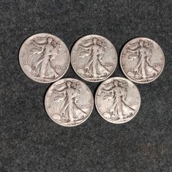 Walking  Liberty Half Dollar