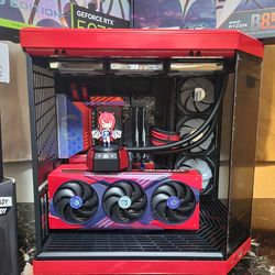 Custom Red/Black Gaming PC | RTX 5070 Ti MLG | Ryzen 9600X | 32GB DDR5