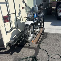 Motorcycle Hitch-mounted Carrier