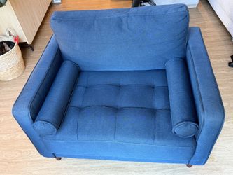Lifestyle Solutions Lexington Oversized Armchair – Blue – $110