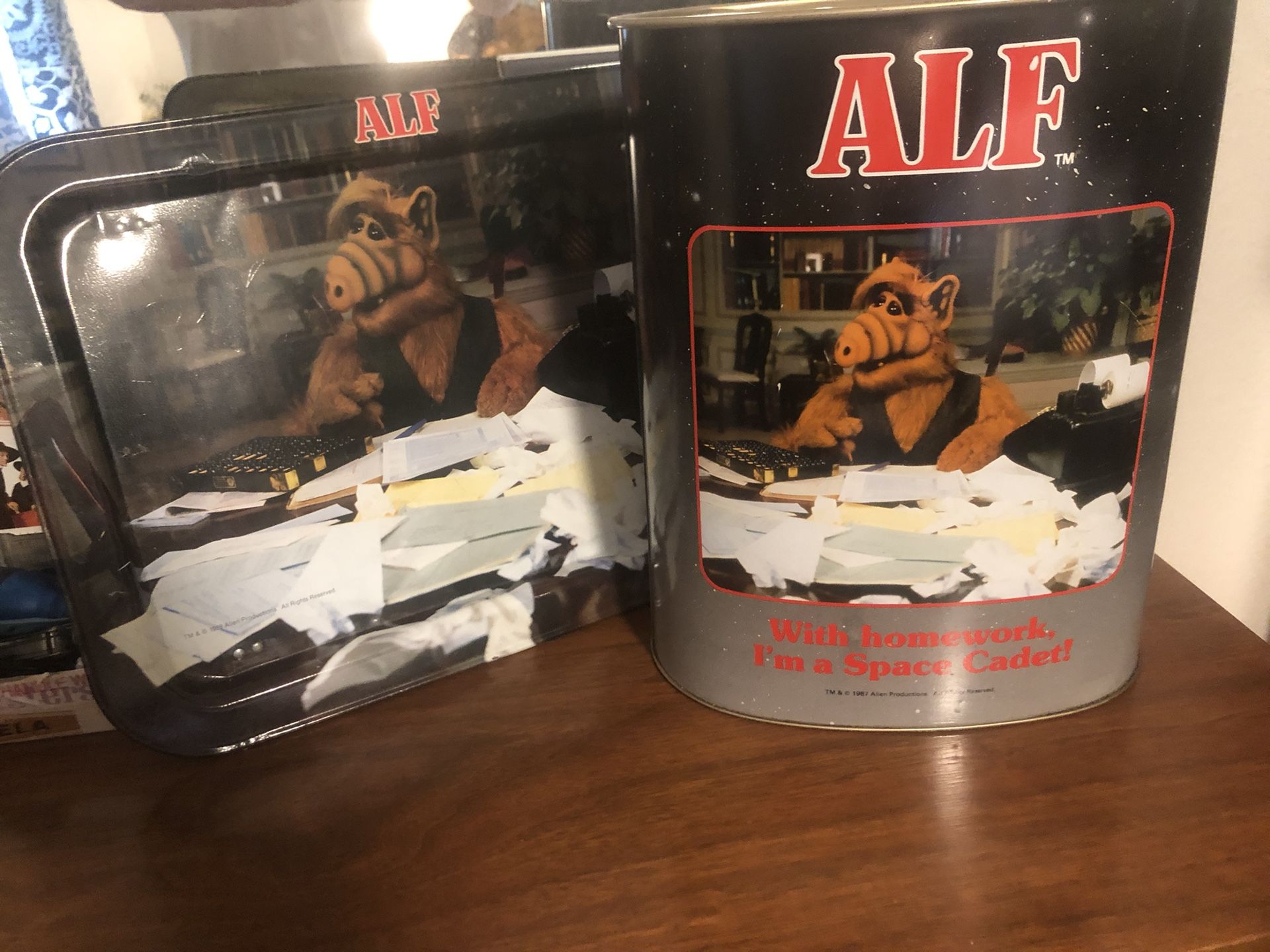 ALF Tray And Garbage Can