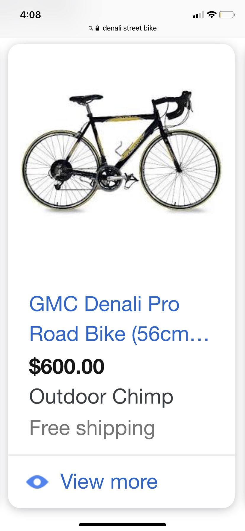 Denali street bike