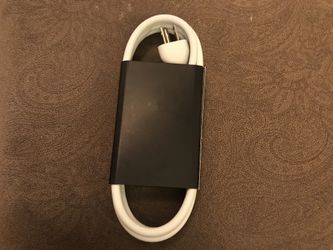 White Apple power adaptor extension cable