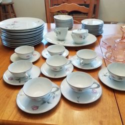 Style House Dawn Rose China Set