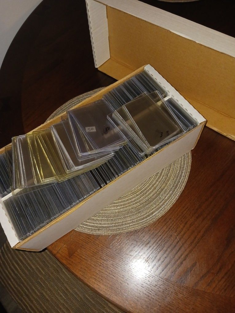 Toploaders For Trading Cards (300+)